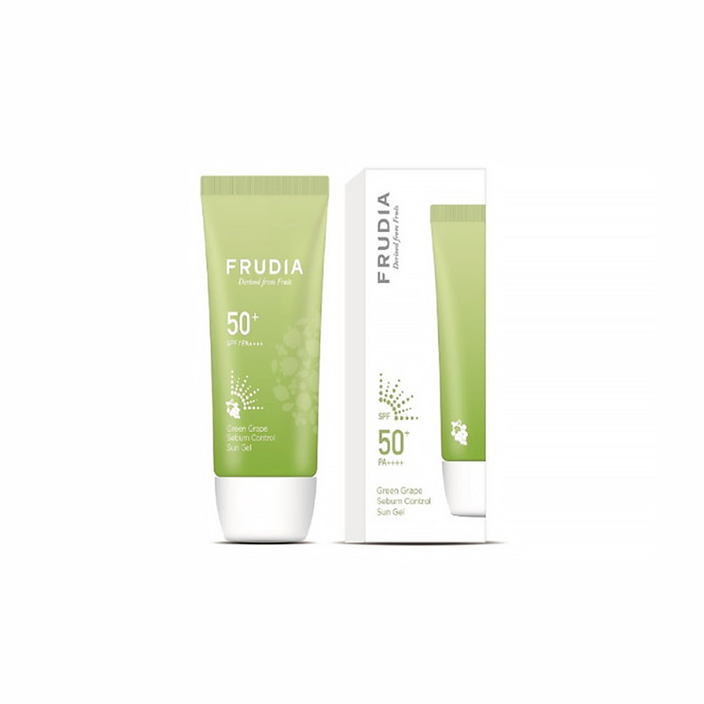 FRUDIA Green Grape Sebum Control Cooling Sun Gel SPF50+ PA+++++