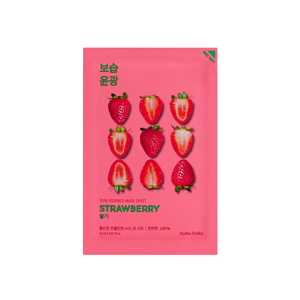 Holika Holika Pure Essence Mask Sheet Strawberry Mask Sheet