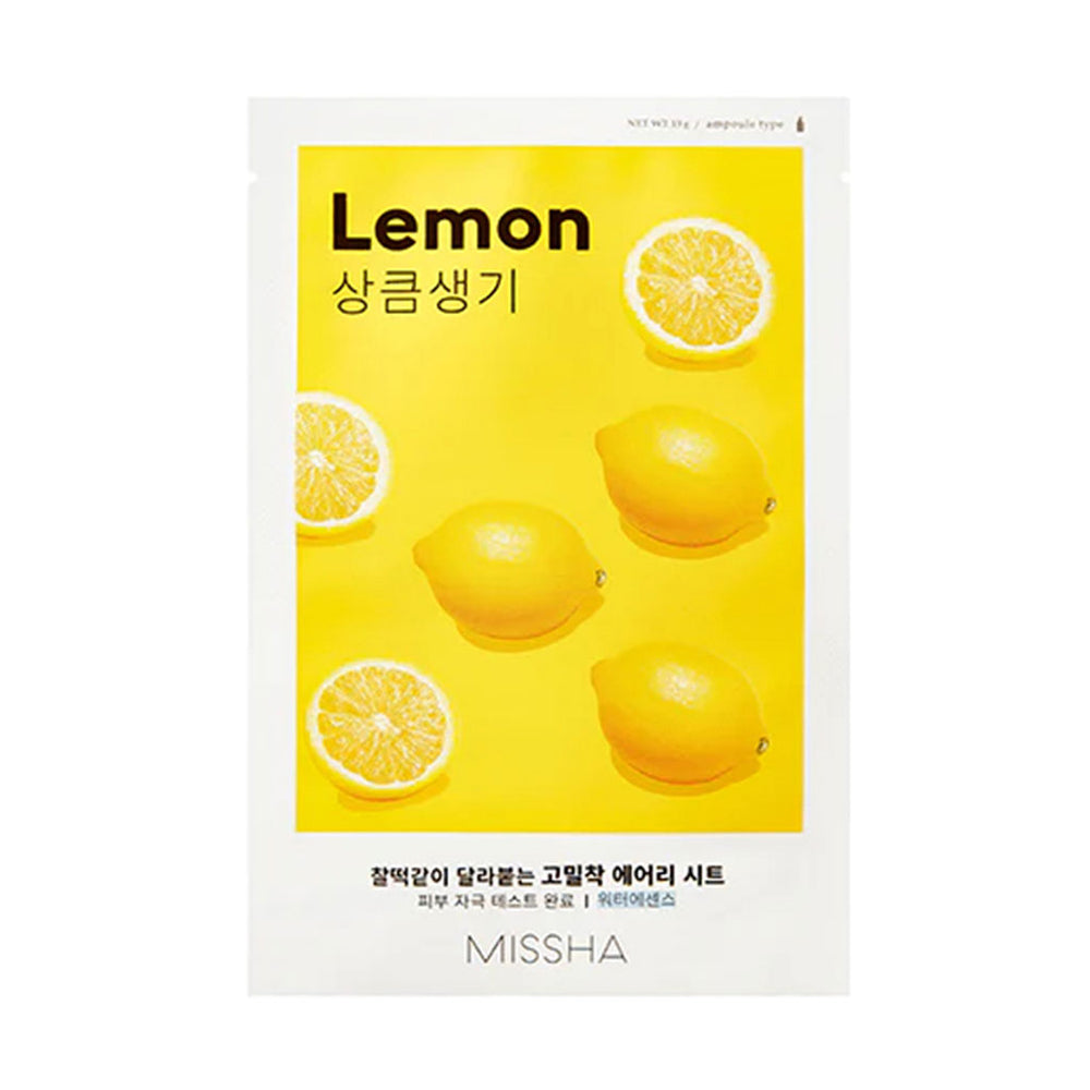 Missha Airy Fit Sheet Mask - Lemon